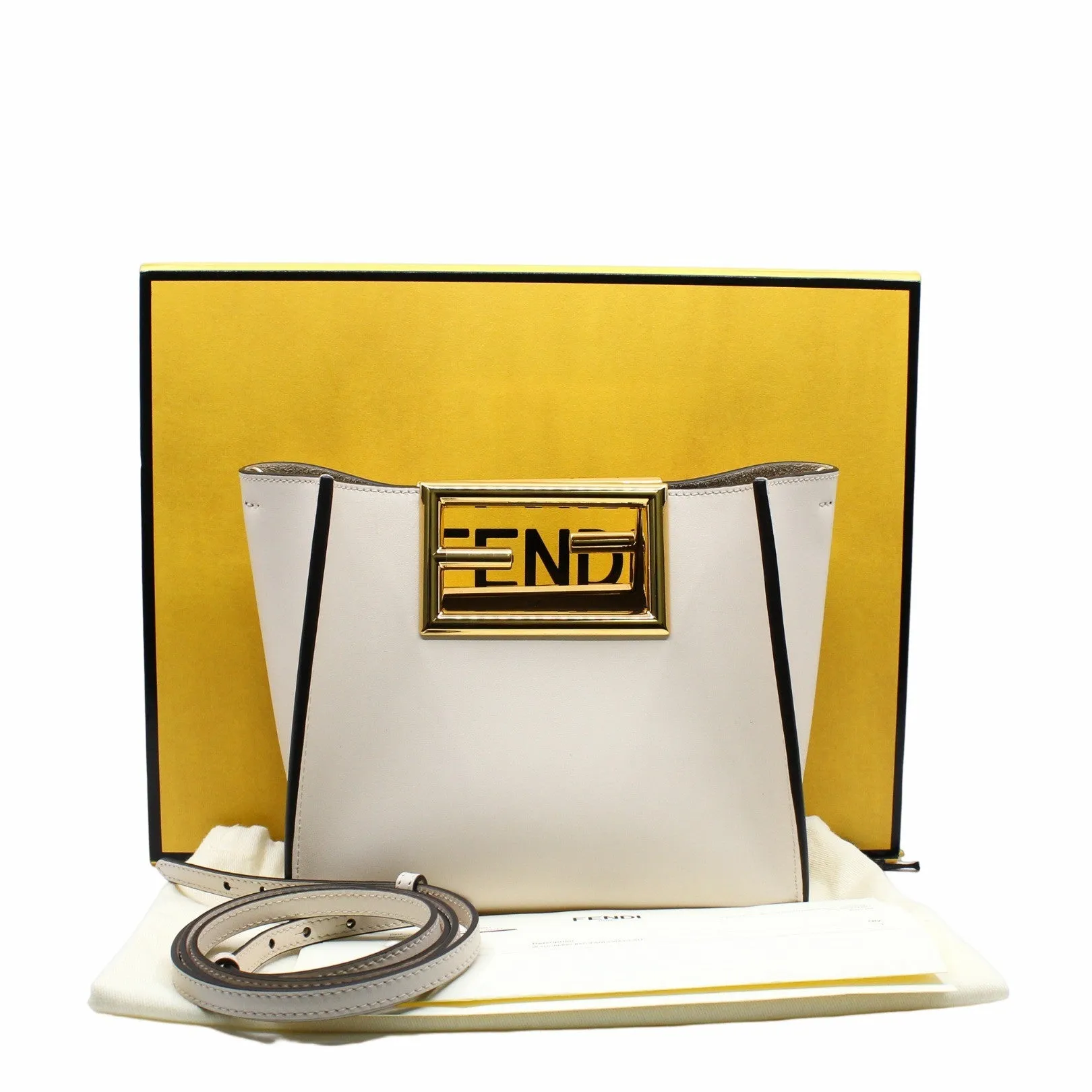 way bag  small white  ghw